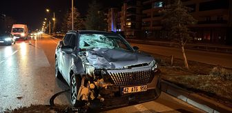 Konya'da cipin çarptığı yaya öldü