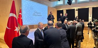 Konya'da protokol üyeleri bayramlaşma programında bir araya geldi