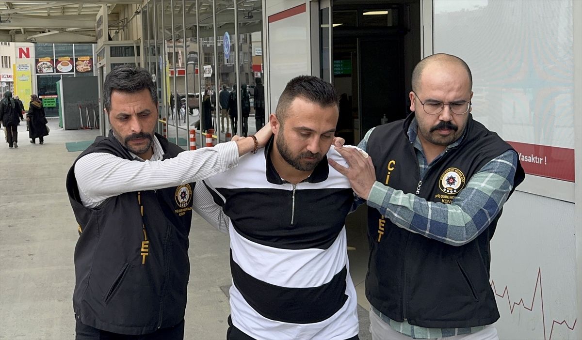 Konya'da tartıştığı babasını öldüren şüpheli yakalandı