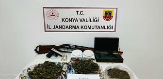 Konya'da uyuşturucu operasyonunda 1 şüpheli yakalandı