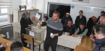 Konya'da yeni kurulan mahallede muhtarlık seçimi heyecanı yaşandı