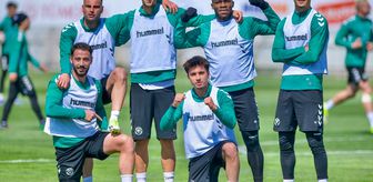 Konyaspor, Samsunspor maçının hazırlıklarını sürdürdü