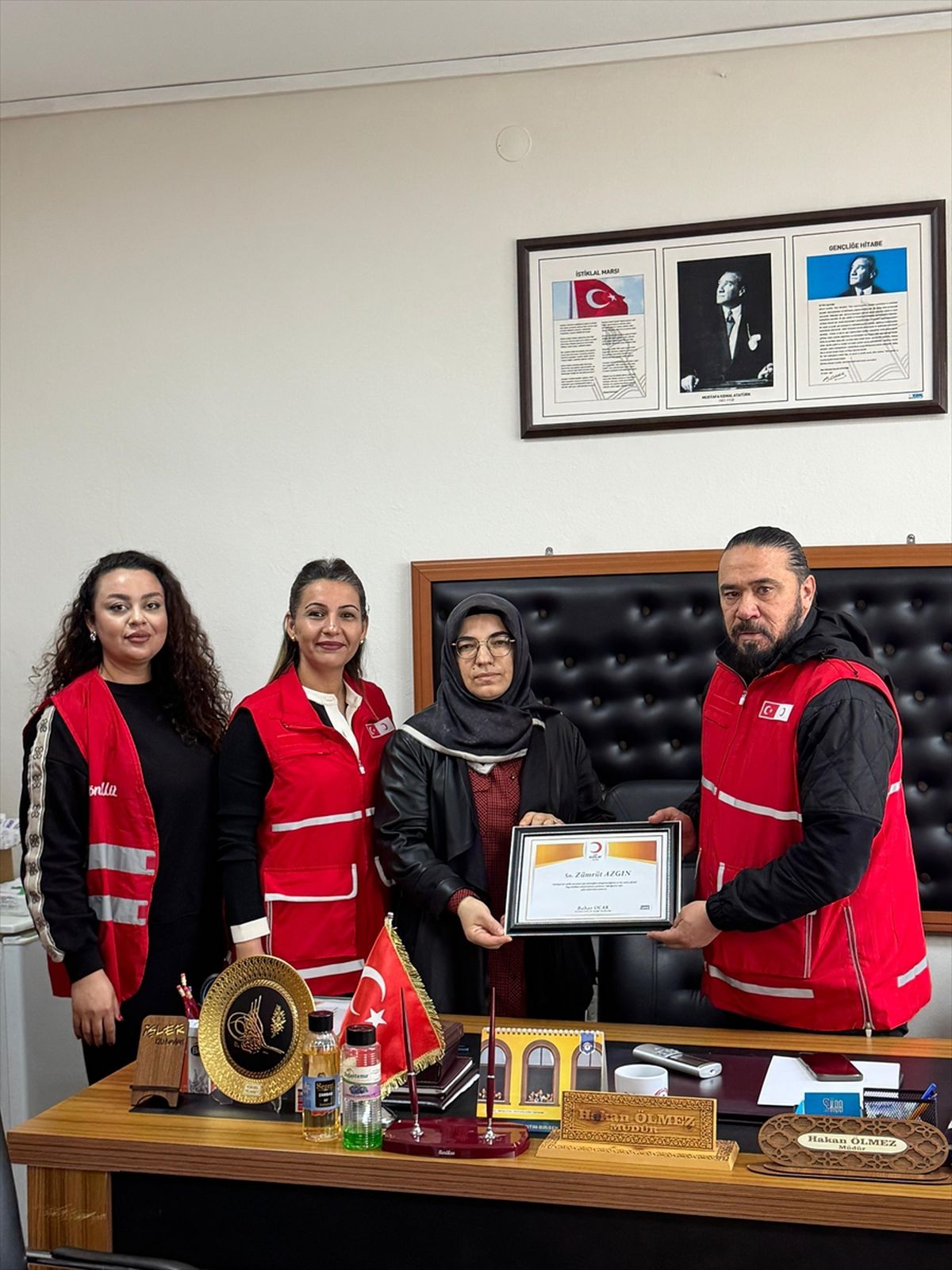 Kozan'da Gazze için kermes düzenlendi