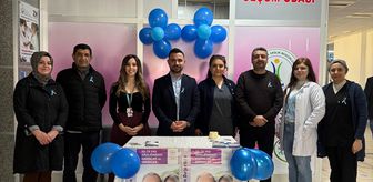 Kozluk Devlet Hastanesinde kanser farkındalık etkinliği
