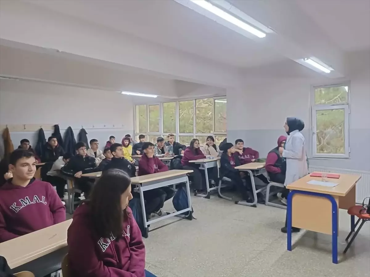 Kozluk'ta öğrencilere sağlıklı yaşam ve hijyen eğitimi verildi