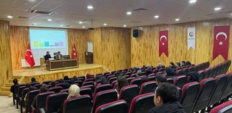 Kozluk'ta öğretmenlerle toplantı yapıldı