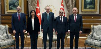 Külliye'de Terörsüz Türkiye zirvesi! Erdoğan DEM Parti heyetini kabul etti