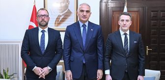 Kültür ve Turizm Bakanı Ersoy, Kuzey Makedonyalı mevkidaşıyla bir araya geldi