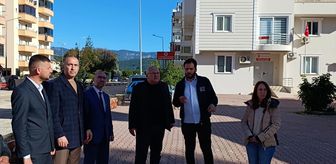 Kumluca Kaymakamı Güneş, Kuran Kursu inşaatında incelemelerde bulundu