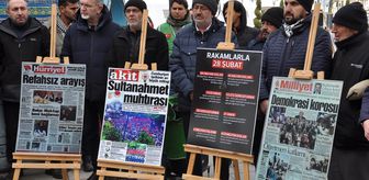 Kütahya'da '28 Şubat'ın Manşetleri' sergisi açıldı