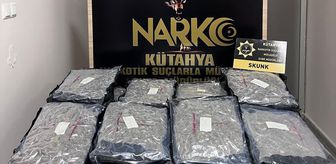 Kütahya'da uyuşturucu operasyonunda 12 zanlı tutuklandı