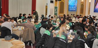 Kütahya'da Yeşilay gönüllüleri iftar programında buluştu