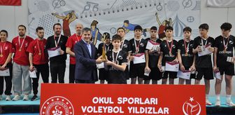 Kütahya'daki Türkiye Okul Sporları Yıldızlar Voleybol Türkiye Şampiyonası tamamlandı