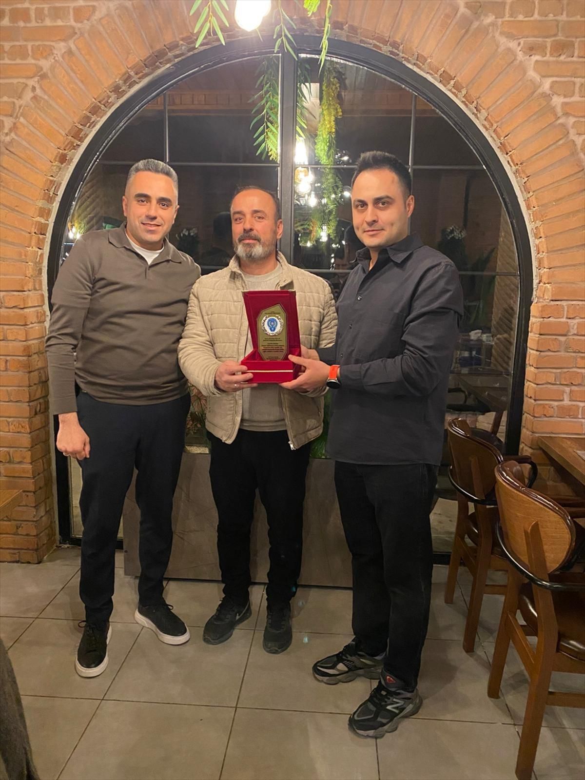 Ladik'te polis memuru iftar programı ile emekliye ayrıldı