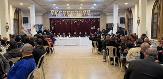 Lazkiye'de Kutsal İsa Kilisesi'nde temizlik çalışanları onuruna iftar programı düzenlendi