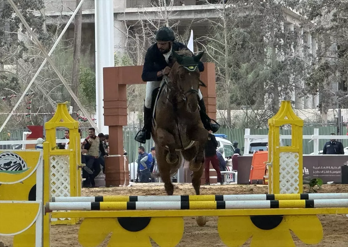 Libya'da Mağrib Engel Atlama Şampiyonası düzenlendi