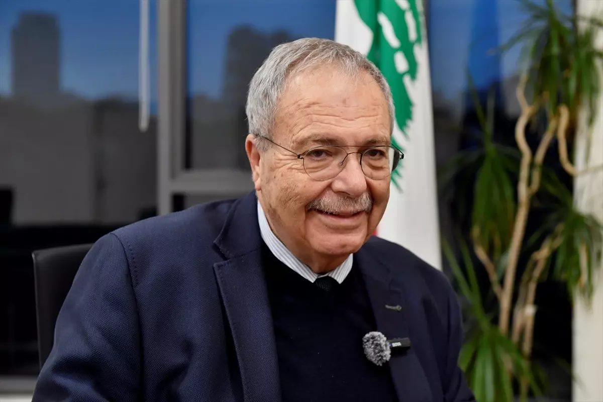 Lübnan Başbakan Yardımcısı Mitri, AA'nın "Yılın Kareleri" oylamasına katıldı