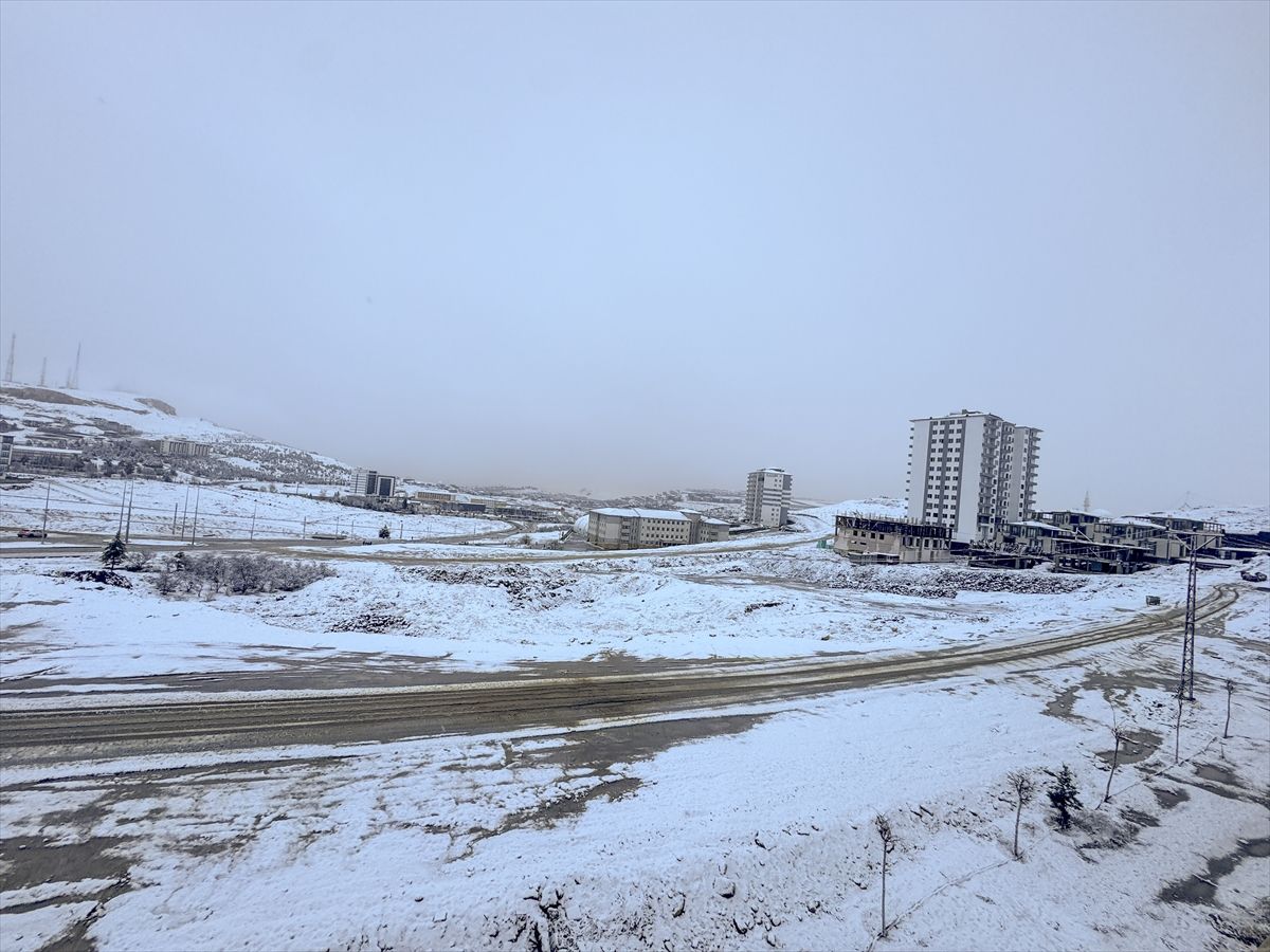 Malatya'da kar yağışı etkili oluyor