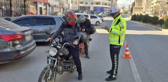 Mardin'de 23 motosiklet sürücüsüne cezai işlem uygulandı