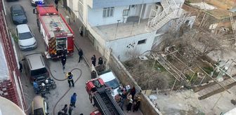 Mardin'de apartman dairesinde çıkan yangın söndürüldü