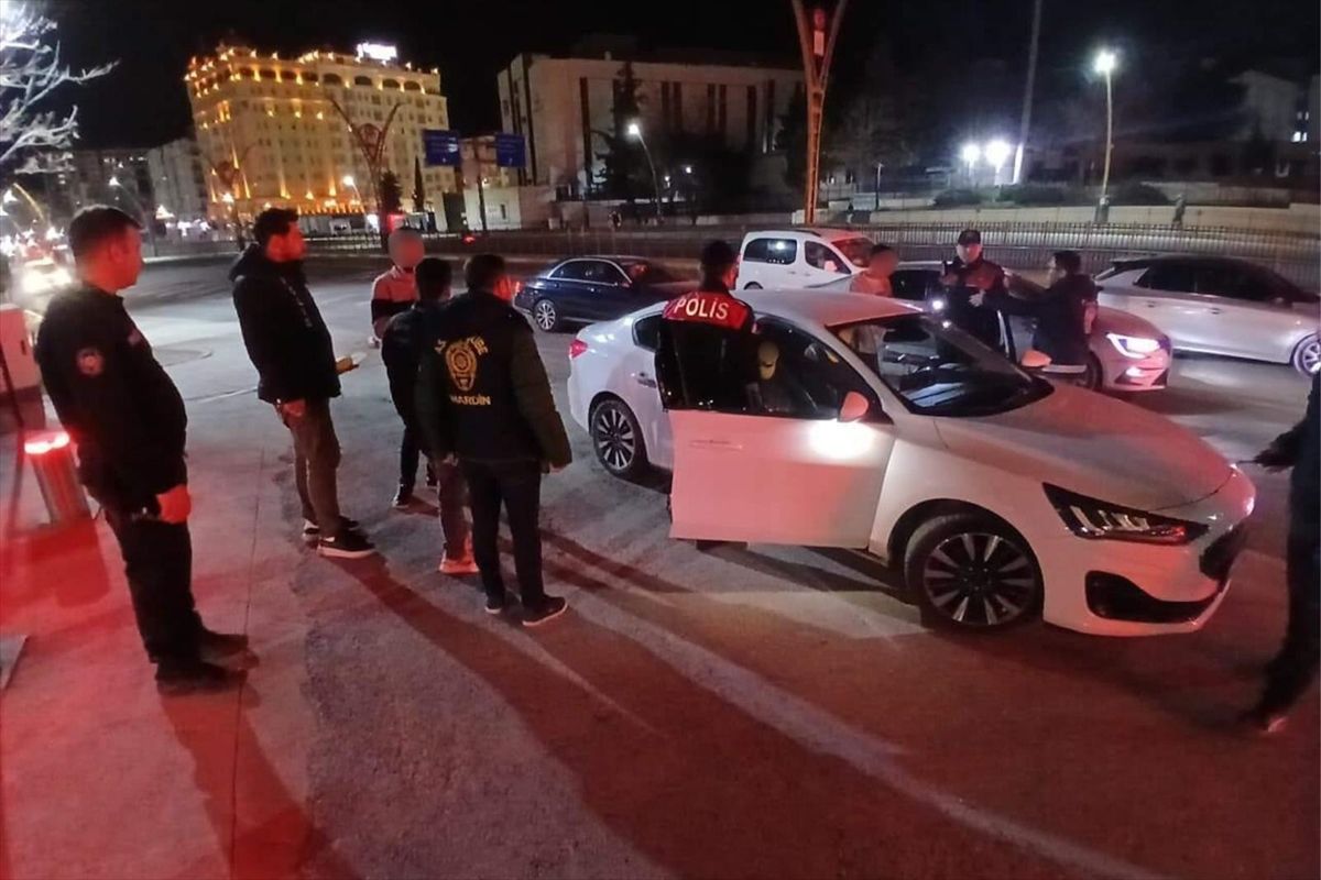 Mardin'de asayiş uygulaması yapıldı