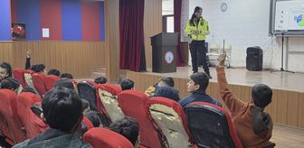 Mardin'de ortaokul öğrencilerine trafik eğitimi verildi