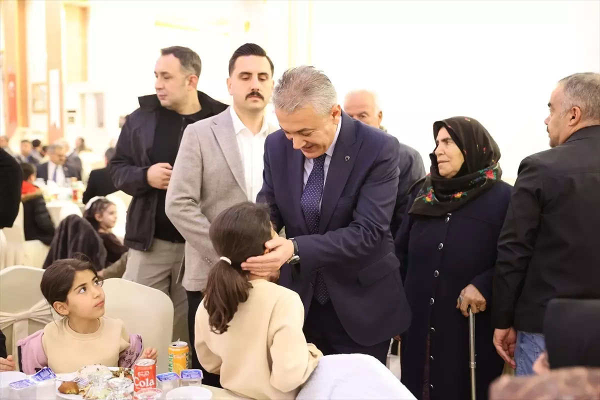 Mardin'de şehit aileleri ve gaziler için iftar programı düzenlendi