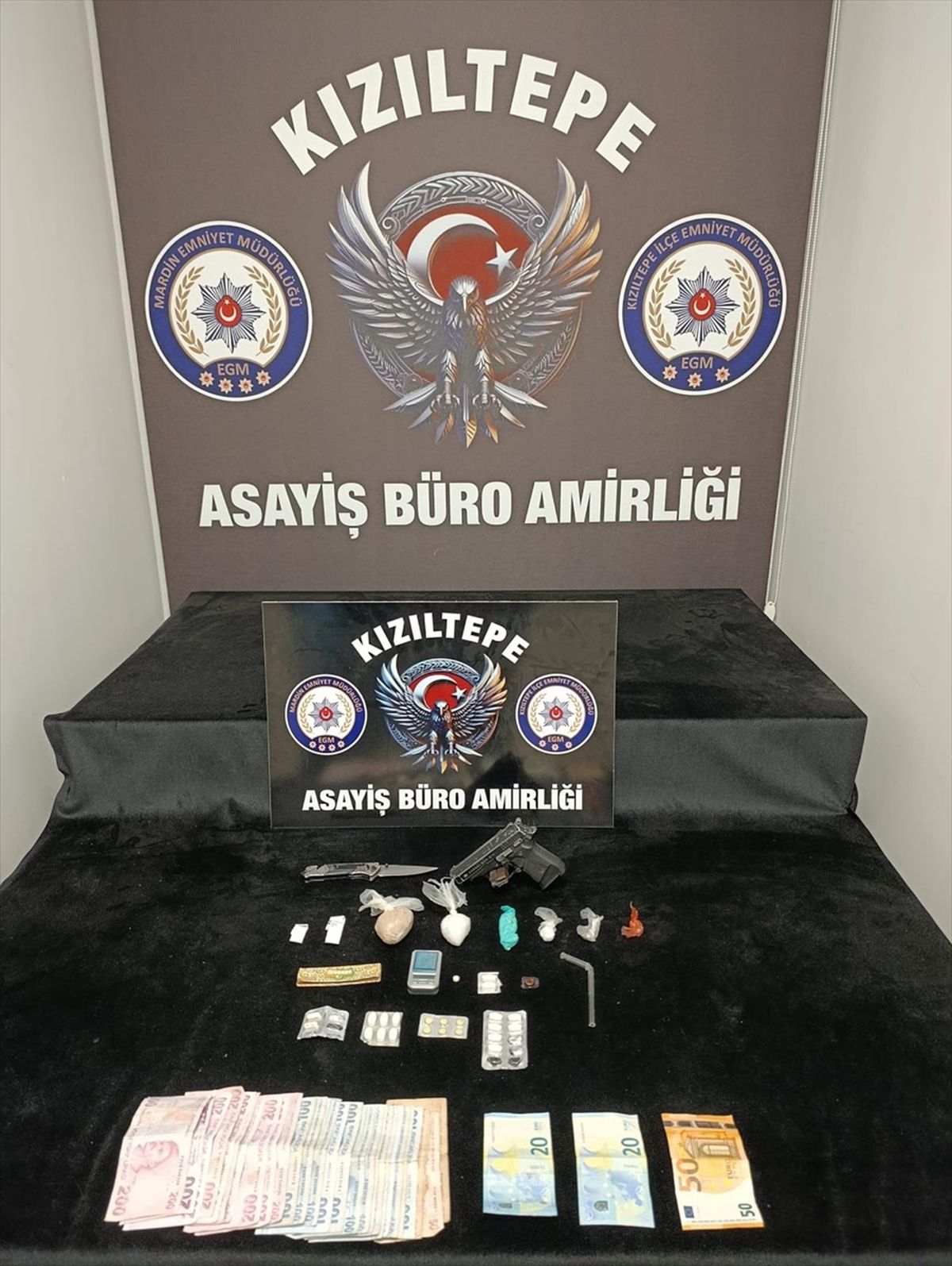 Mardin'de uyuşturucu operasyonunda 4 şüpheli yakalandı