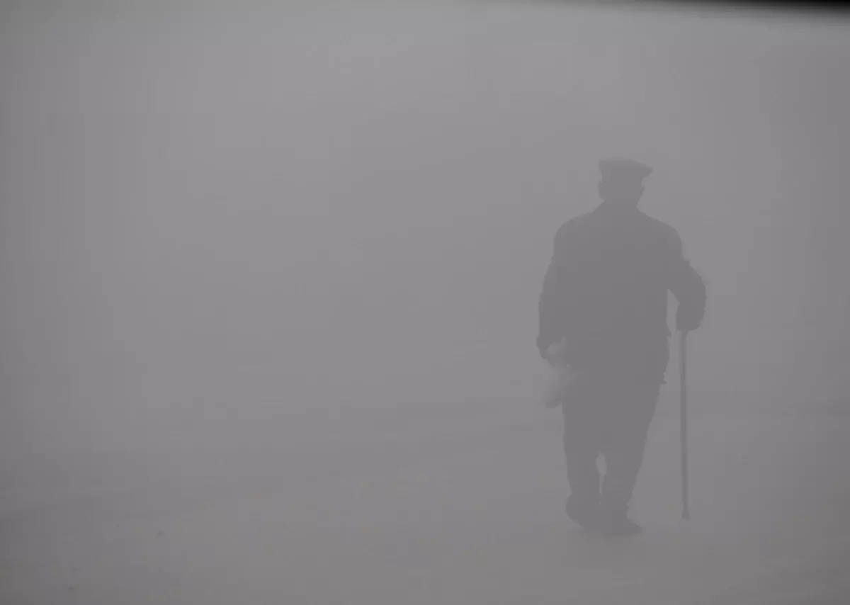 Mardin'de yoğun sis; görüş mesafesi 10 metreye düştü