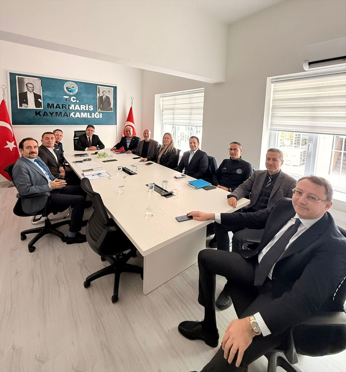 Marmaris'te 'TYBA Yacht Charter Show' hazırlıkları ele alındı