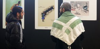 Meclis'te 'Ümmetin İmtihanı: Gazze' Karikatür Sergisi'nin açılışı yapıldı