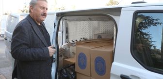 Melikgazi Belediyesinden iaşe kolisi dağıtımı
