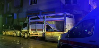 Mersin'de 4'üncü kattan kamyonet kasasına düşen çocuk ağır yaralandı