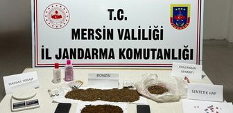 Mersin'de uyuşturucu operasyonunda 1 kişi tutuklandı