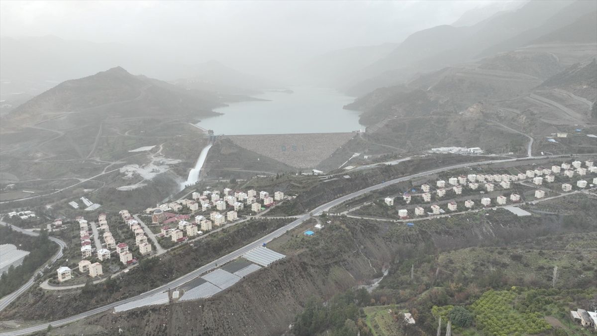 Mersin'de yağışlar barajların doluluk oranını artırdı