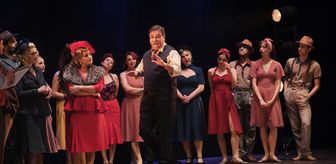 Mersin Devlet Opera ve Balesi 'Kiss Me Kate' müzikal tiyatrosunun prömiyerini yaptı
