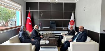 Mersin Müftüsü Mustafa Topal'dan Bozyazı Müftülüğüne ziyaret