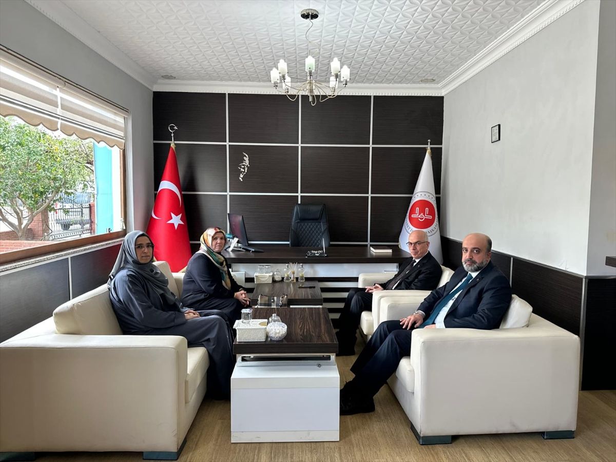 Mersin Müftüsü Mustafa Topal'dan Bozyazı Müftülüğüne ziyaret