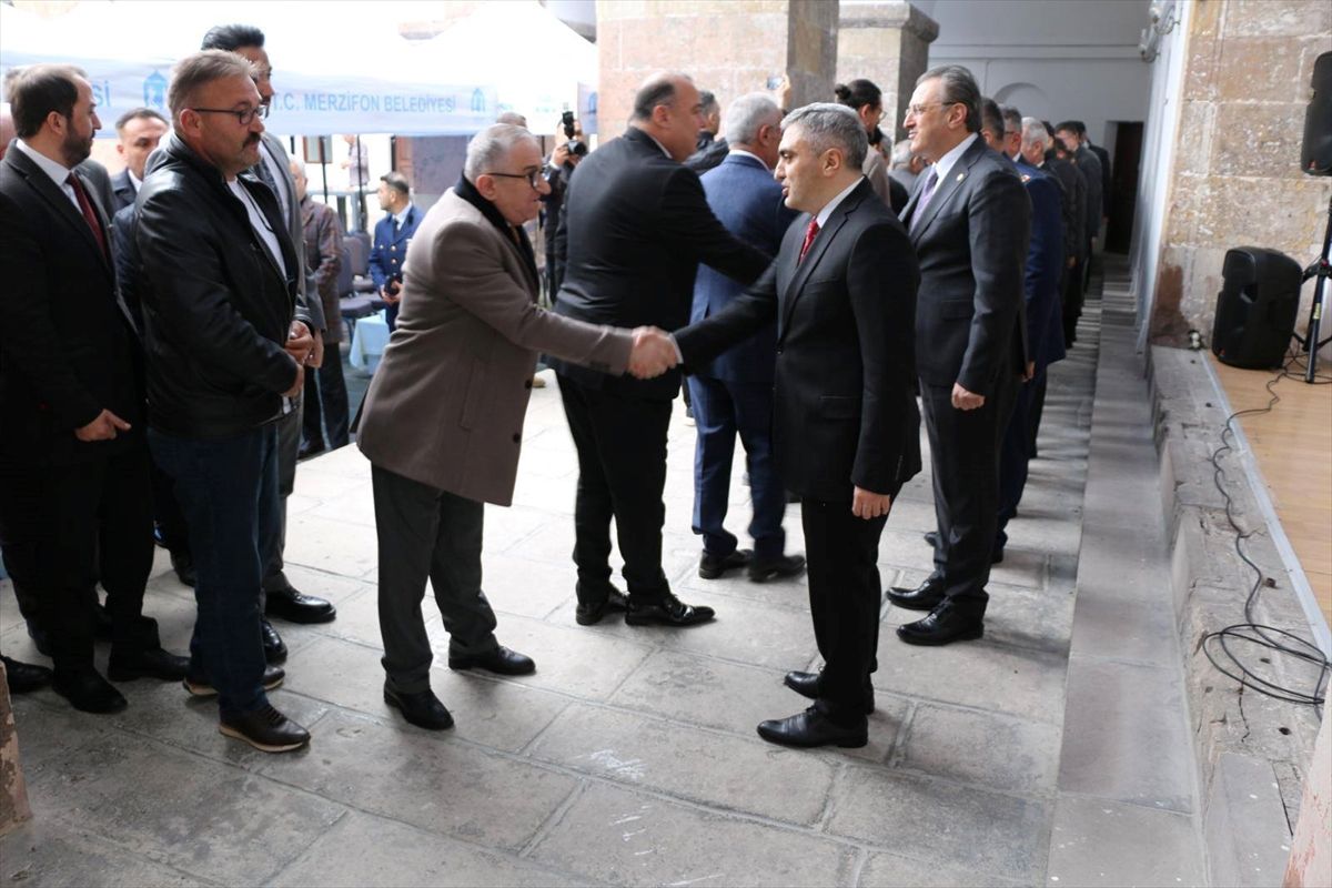 Merzifon'da bayramlaşma programı düzenlendi