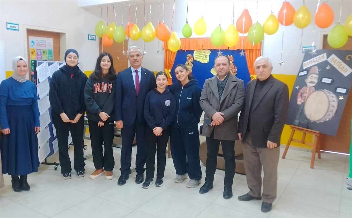 Merzifon'da okullarda 'Maarifin Kalbinde Ramazan' etkinlikleri düzenlendi