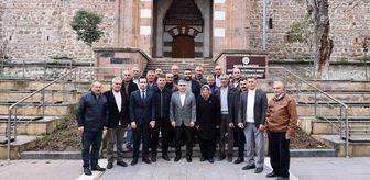 Merzifon Kaymakamı Karaaslan, muhtarlar ve esnafla bir araya geldi
