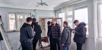 Meslek liseliler kırsaldaki yaşlı ve ihtiyaç sahiplerinin evlerine 'ışık' oluyor