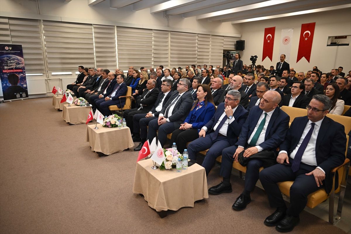 Meteoroloji Genel Müdürlüğünce "23 Mart Dünya Meteoroloji Günü" etkinliği düzenlendi
