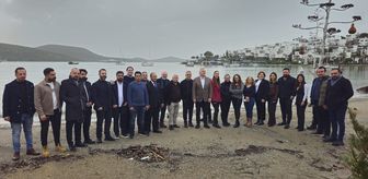 MHP Bodrum İlçe Başkanı Galipoğlu, basın mensuplarıyla buluştu