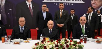 MHP Genel Başkanı Devlet Bahçeli, partisinin belediye başkanlarıyla iftarda bir araya geldi Açıklaması
