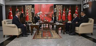 MHP Genel Merkezi'nde siyasi partiler arası bayramlaşma