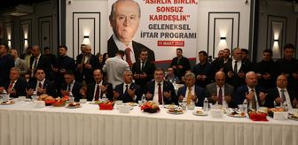 MHP Genel Sekreter Yardımcısı Osmanağaoğlu, partisinin İzmir'deki iftar programında konuştu Açıklaması