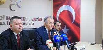 MHP Grup Başkanvekili Akçay, Manisa'da bayramlaşma programında konuştu Açıklaması