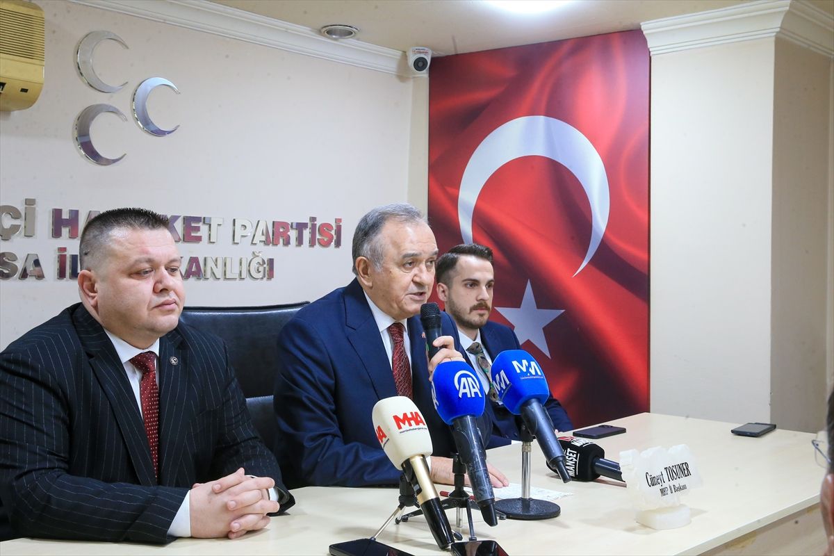 MHP Grup Başkanvekili Akçay, Manisa'da bayramlaşma programında konuştu Açıklaması