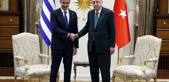 Miçotakis Ankara'da! Cumhurbaşkanı Erdoğan: Yunanistan'la Ege ve Akdeniz'deki sorunlarımız çözümsüz değil
